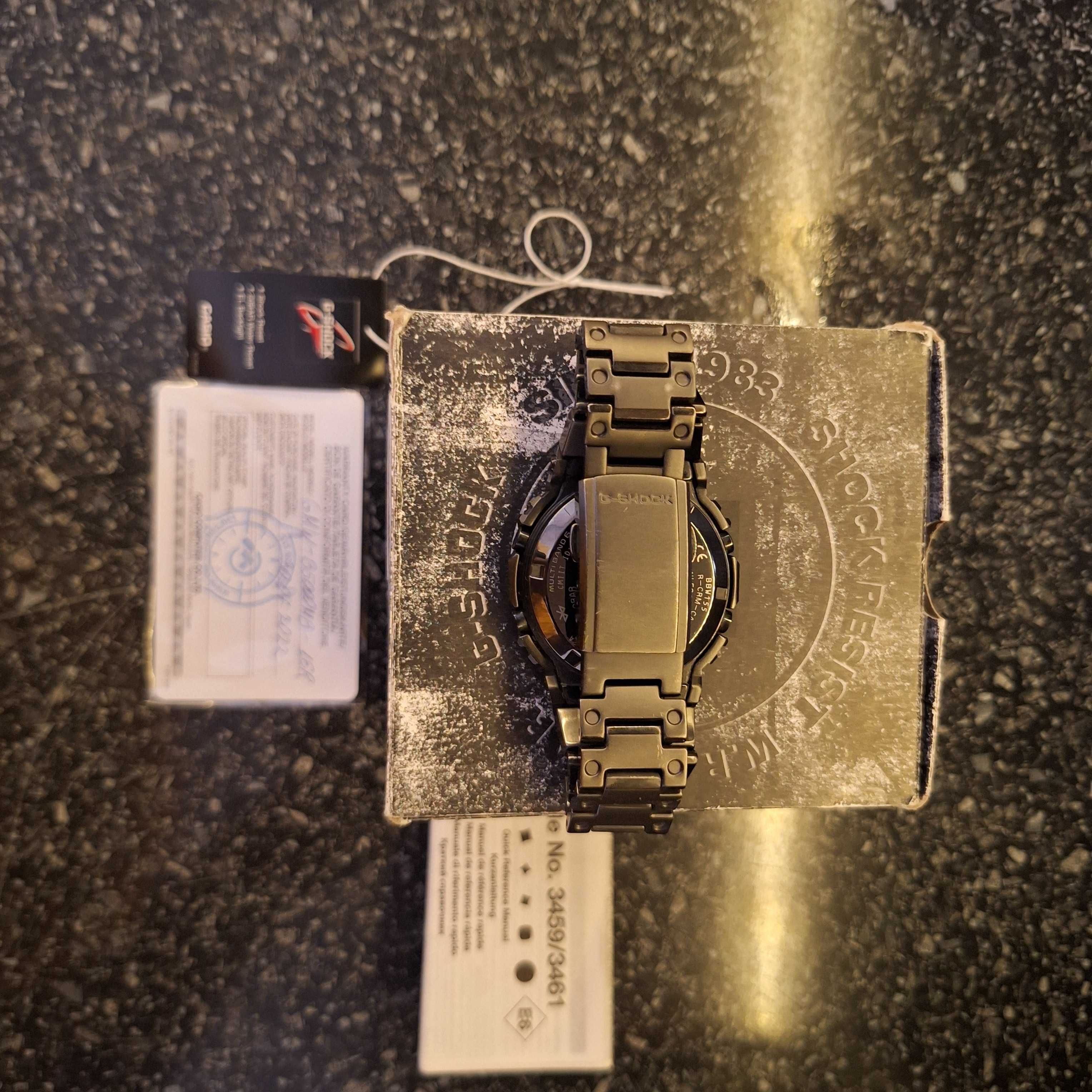 Casio G-Shock GMW-B5000MB – матовочерен, рядък модел, стилен