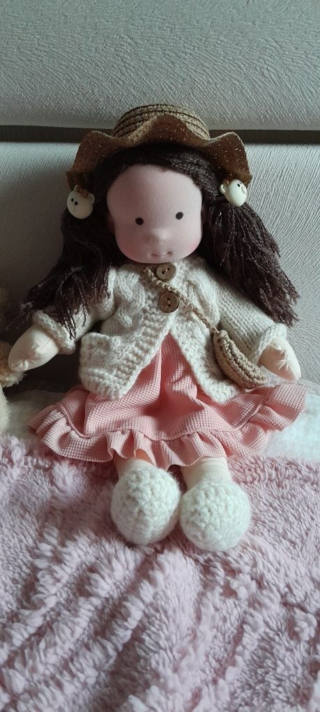 Păpușa Handmade, noua, 29 cm
