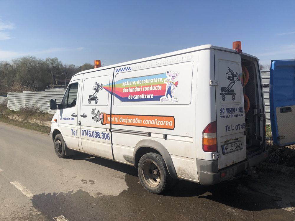 Desfundare canalizare .Inspectie video pentru canalizare.