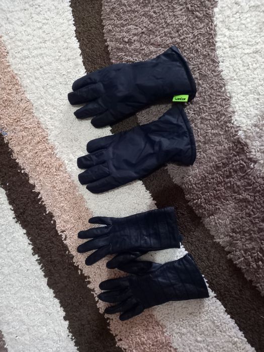 Pantaloni schi, manusi, fes Zara