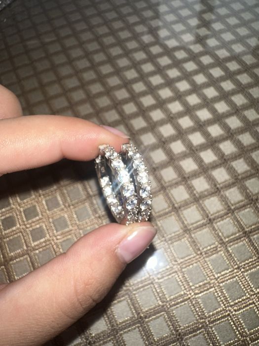 Серьги серебро 925