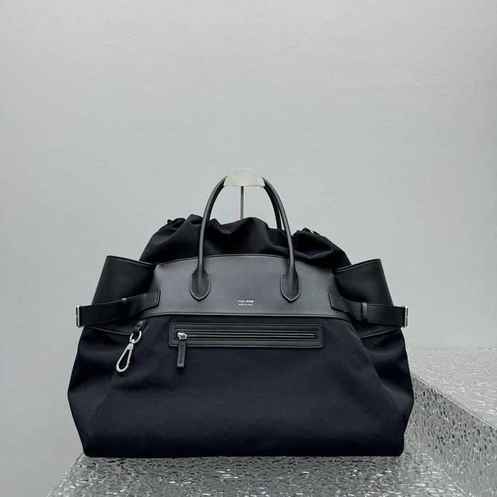 Geanta The Row Margaux negru, tip Premium