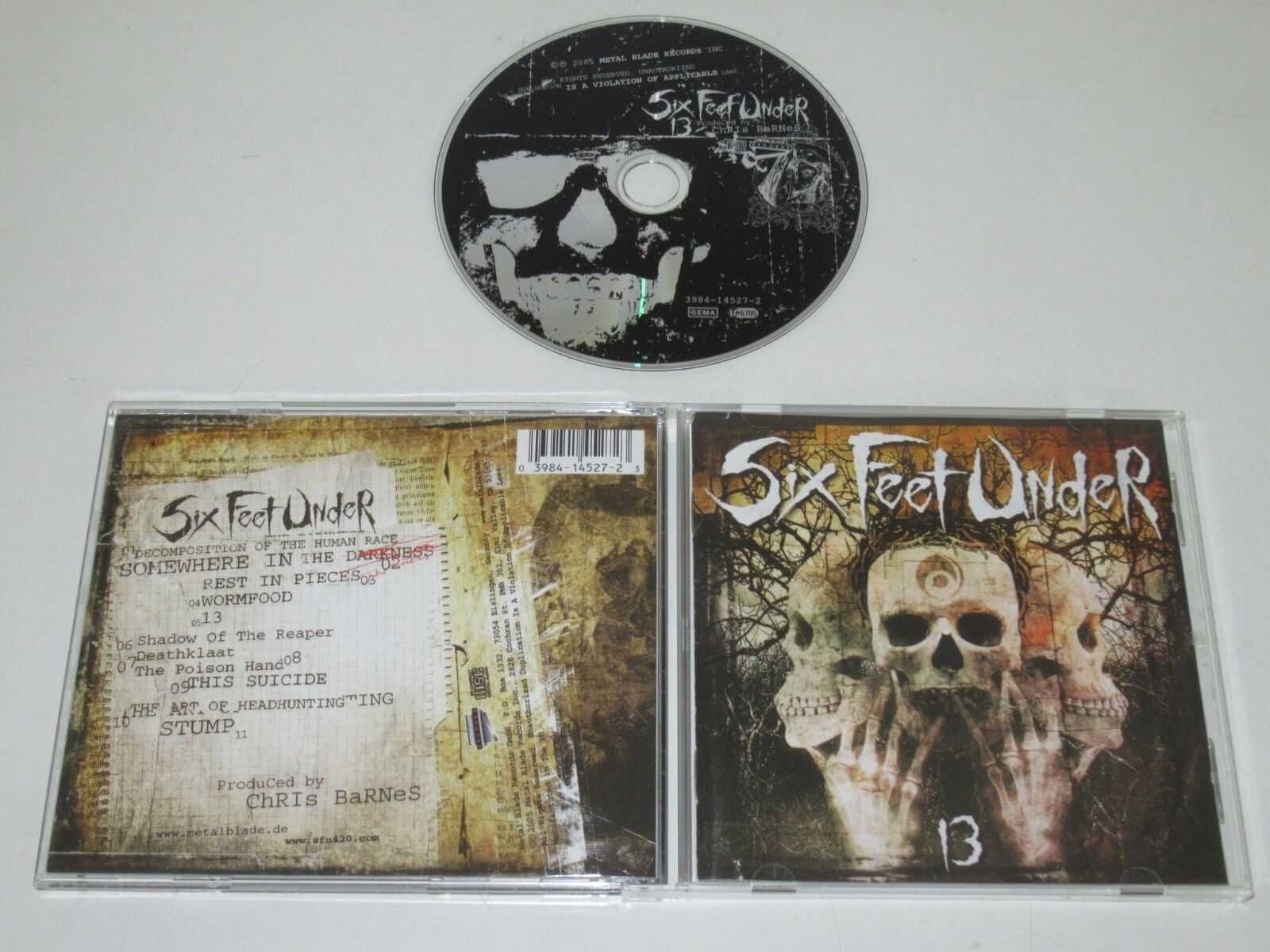 Аудио CD метал группы Six Feet Under