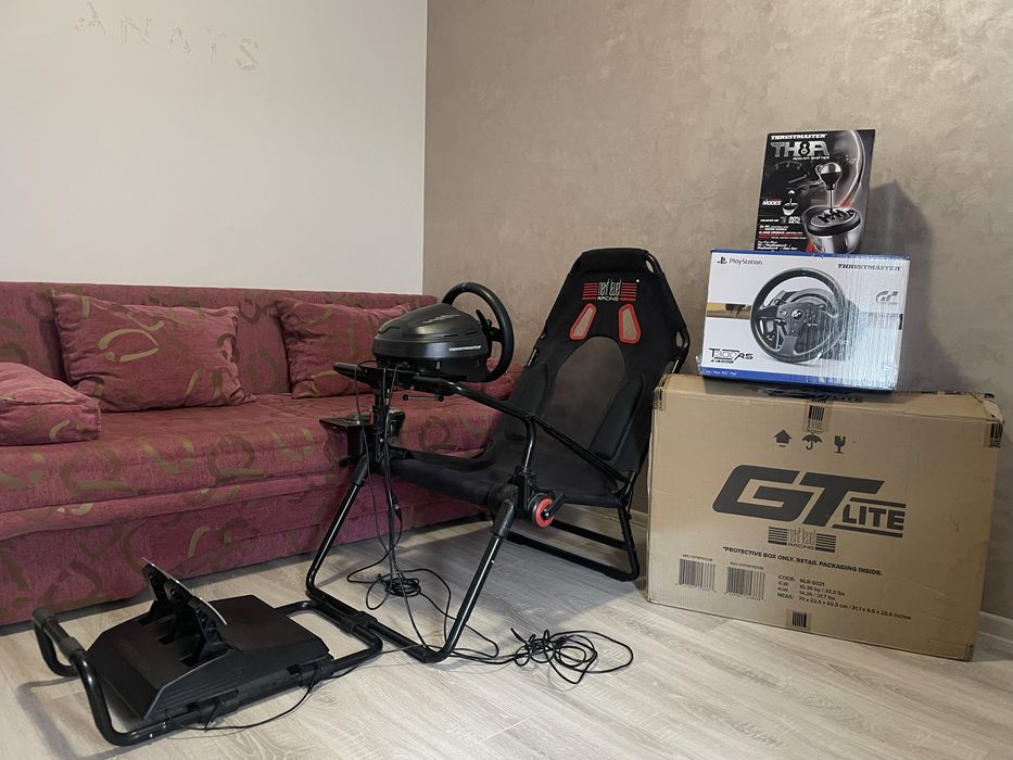 Thrustmaster T300RS GT Edition + TH8A + scaun GT Lite