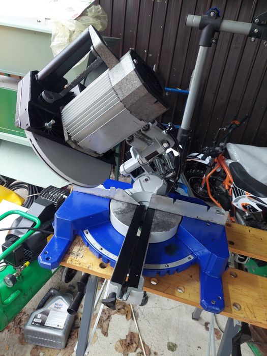 Circular de banc cu sina ATIKA  pentru lemn METABO & STAYER.