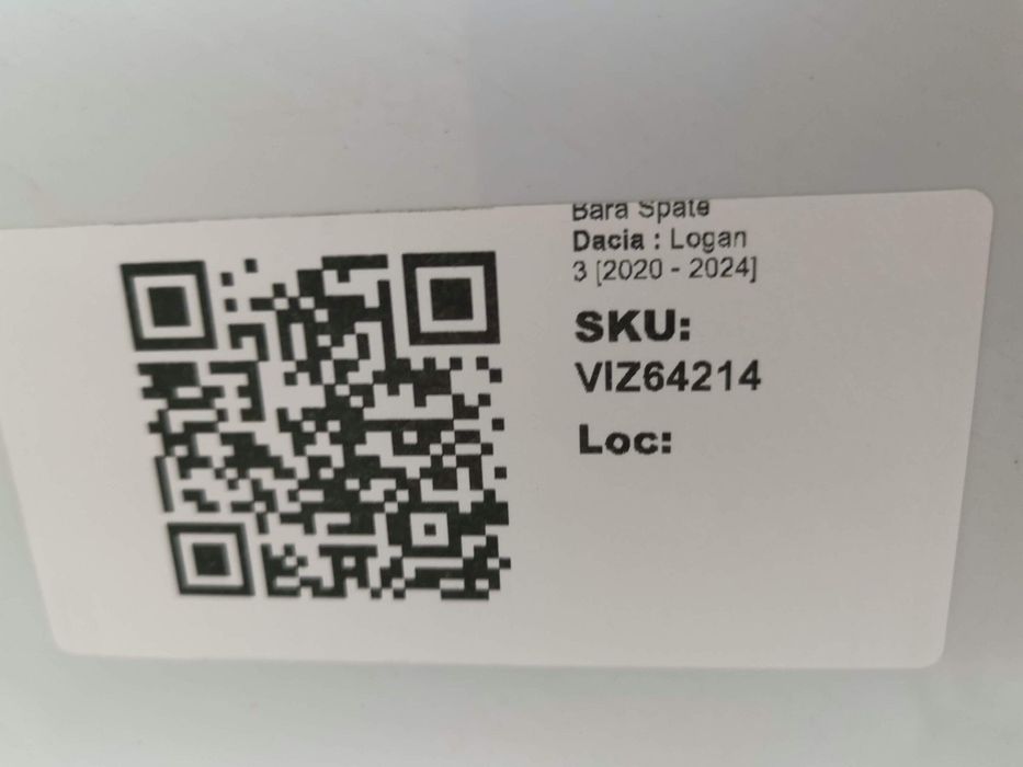 Задна броня Дачия Логан / Dacia Logan 3 Оригинална В добро състояние