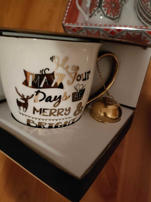 Set cafea cu motive românești