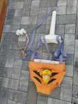 Jumper pentru bebe, balansoar reglabil cu ham