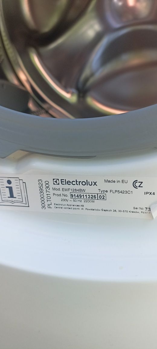 Пералня Electrolux 8кг