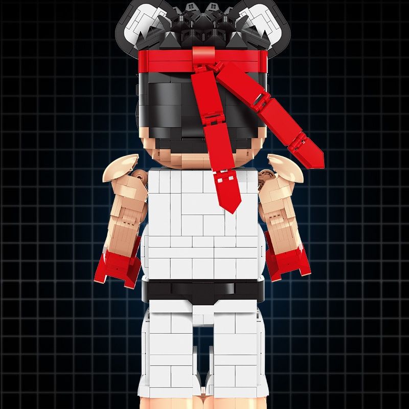 Wangao 188017 Ryu Street Fighter конструктор като lego