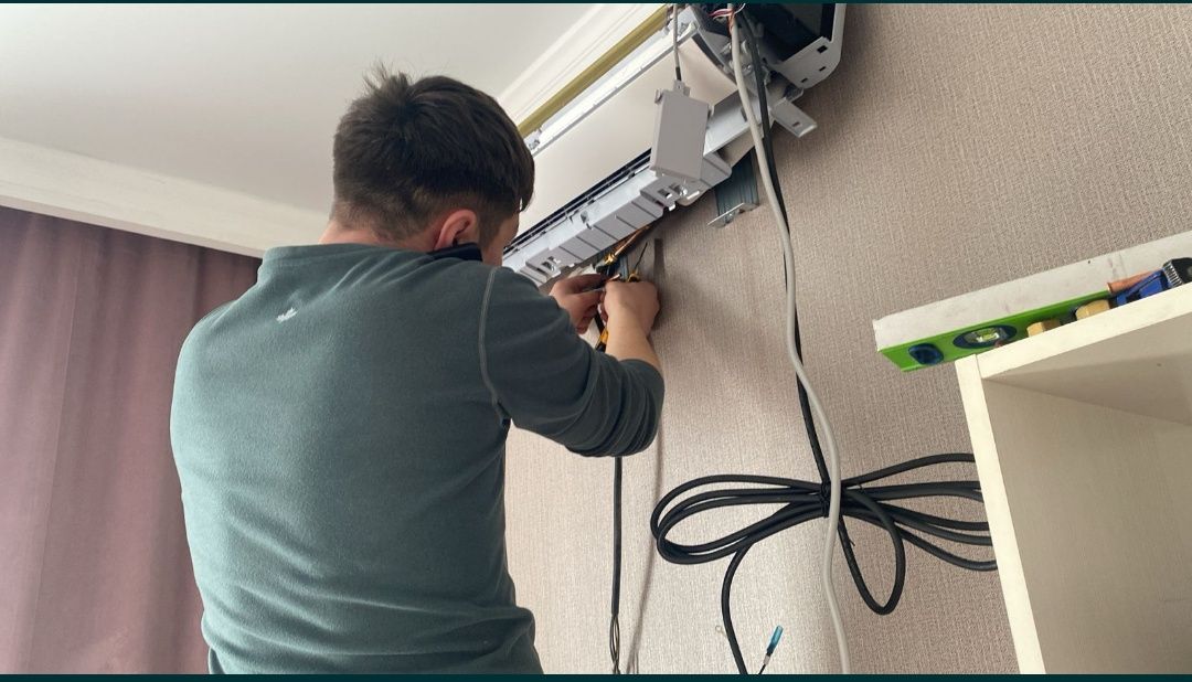 Монтаж установка кондиционеров сплит систем