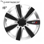 Versaco Slovakia Тасове за джанти 15'' Versaco GTX Карбон ЧЕРНО/СИВИ
