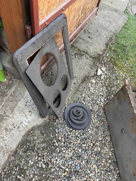 Vând sobă teracotă cu plită