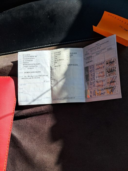 Vând mașină wv pasat in stare foarte bună