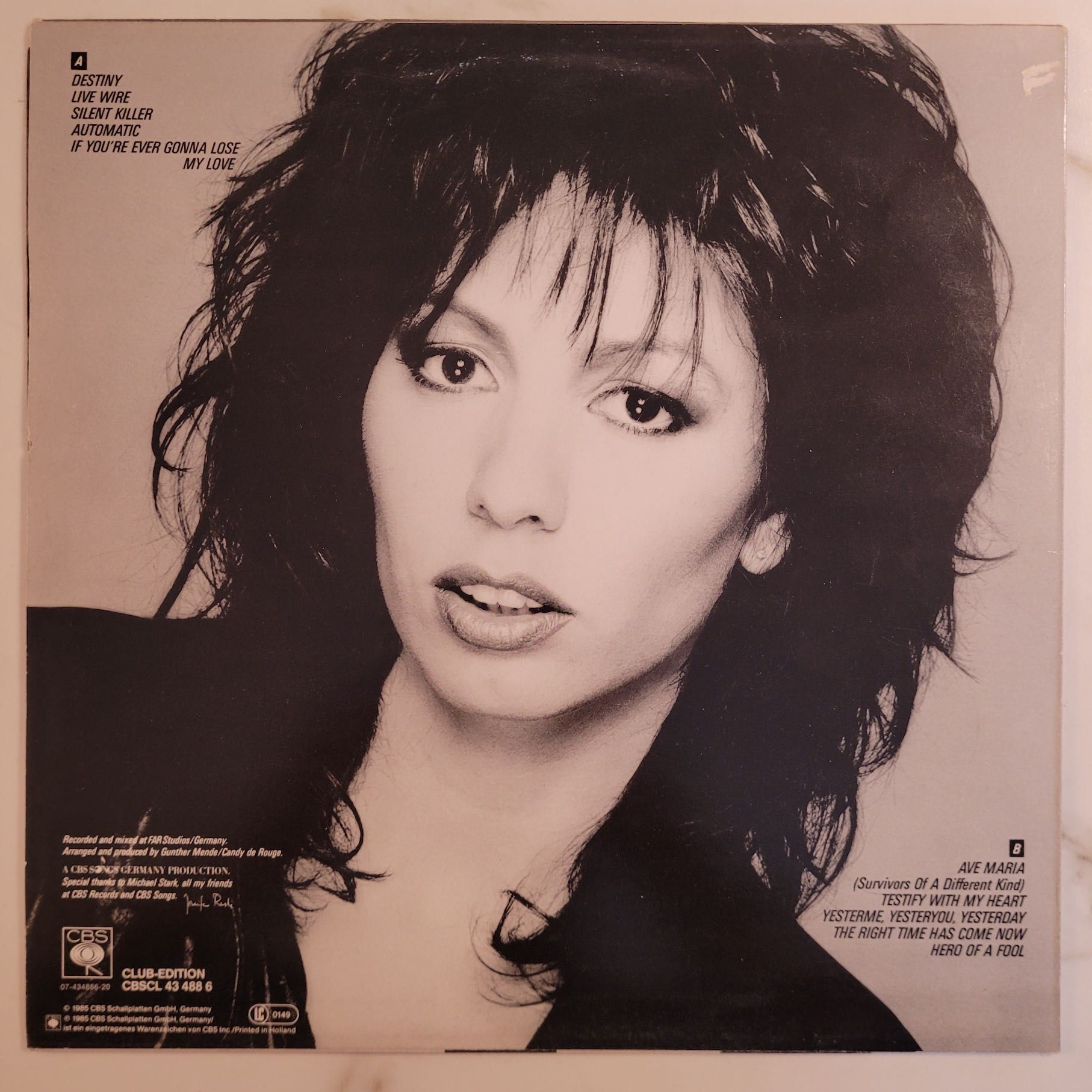 4 LP Disc Vinil Lot - Jennifer Rush - Editii EU - VG+(EX)