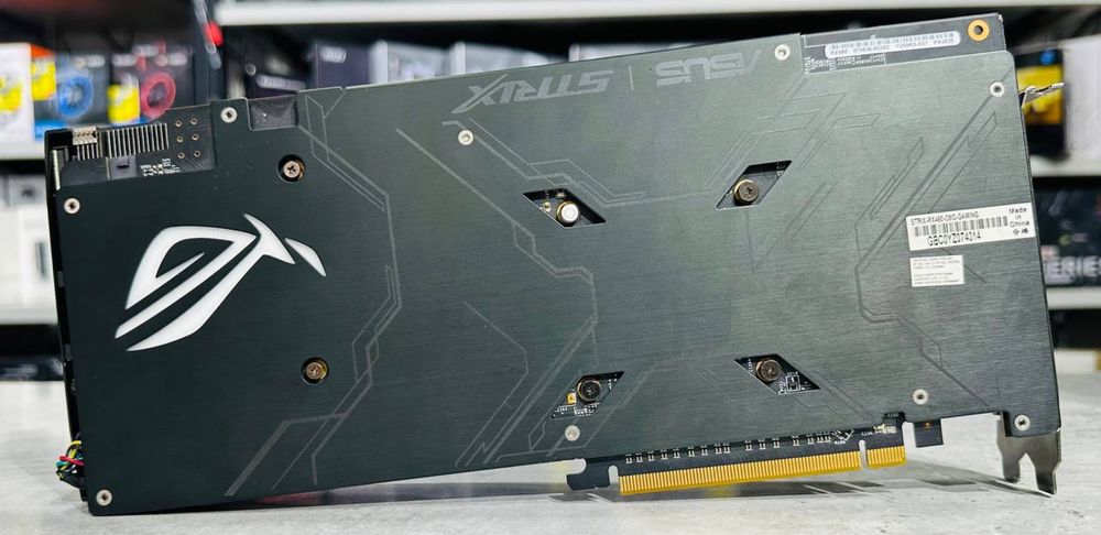 Видеокарта Asus Rog Strix RX480 8gb