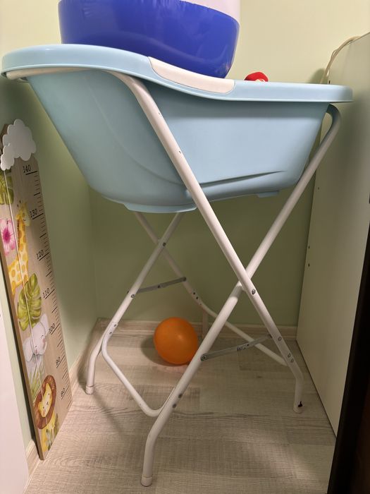 Комплект за баня - вана със стойка, поставка, термометри, тензуси