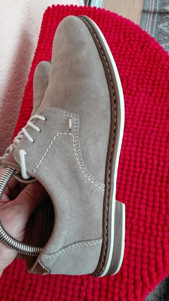 Pantofi Rieker nr 40 piele întoarsă