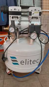 Compresor ELITEC 40L 155L/MIN pentru cabinet stomatologic