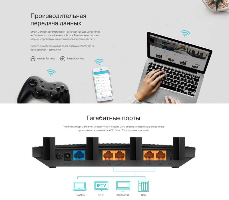Wi-Fi роутер  TP-LINK Archer C80