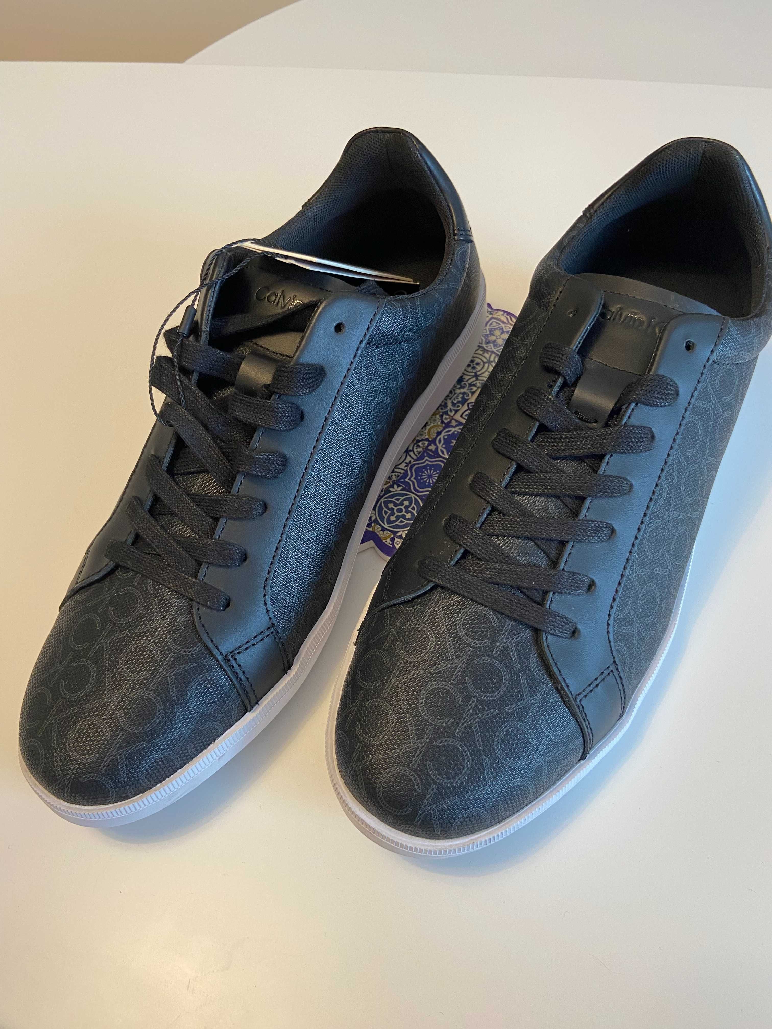 Sneakers Calvin Klein Low Top Lace Up Cv Mono Black HM0HM00262 size 43