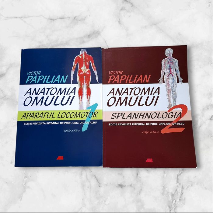 2 vol Anatomia omului - Victor Papilian