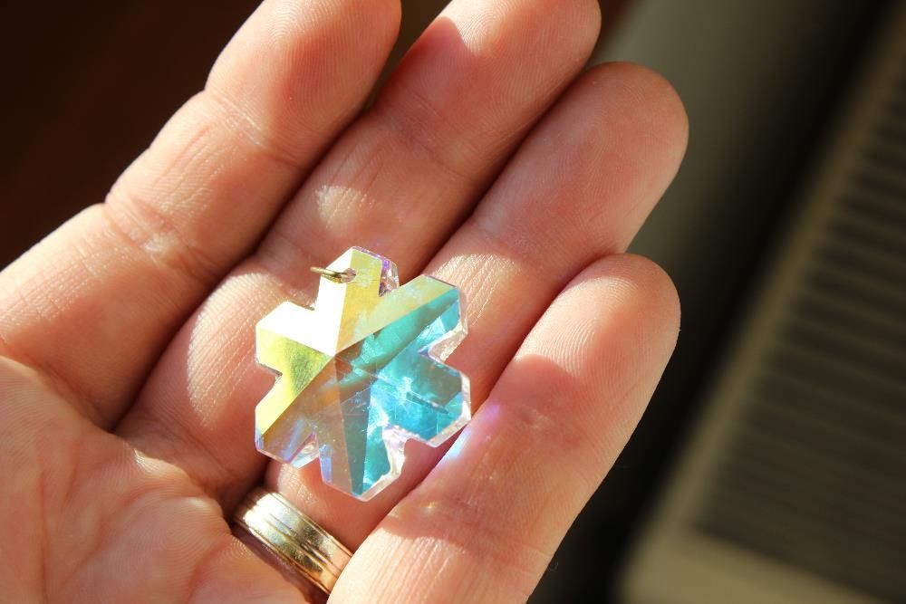 Cristal Bijuterie Pandantiv Swarowski stea