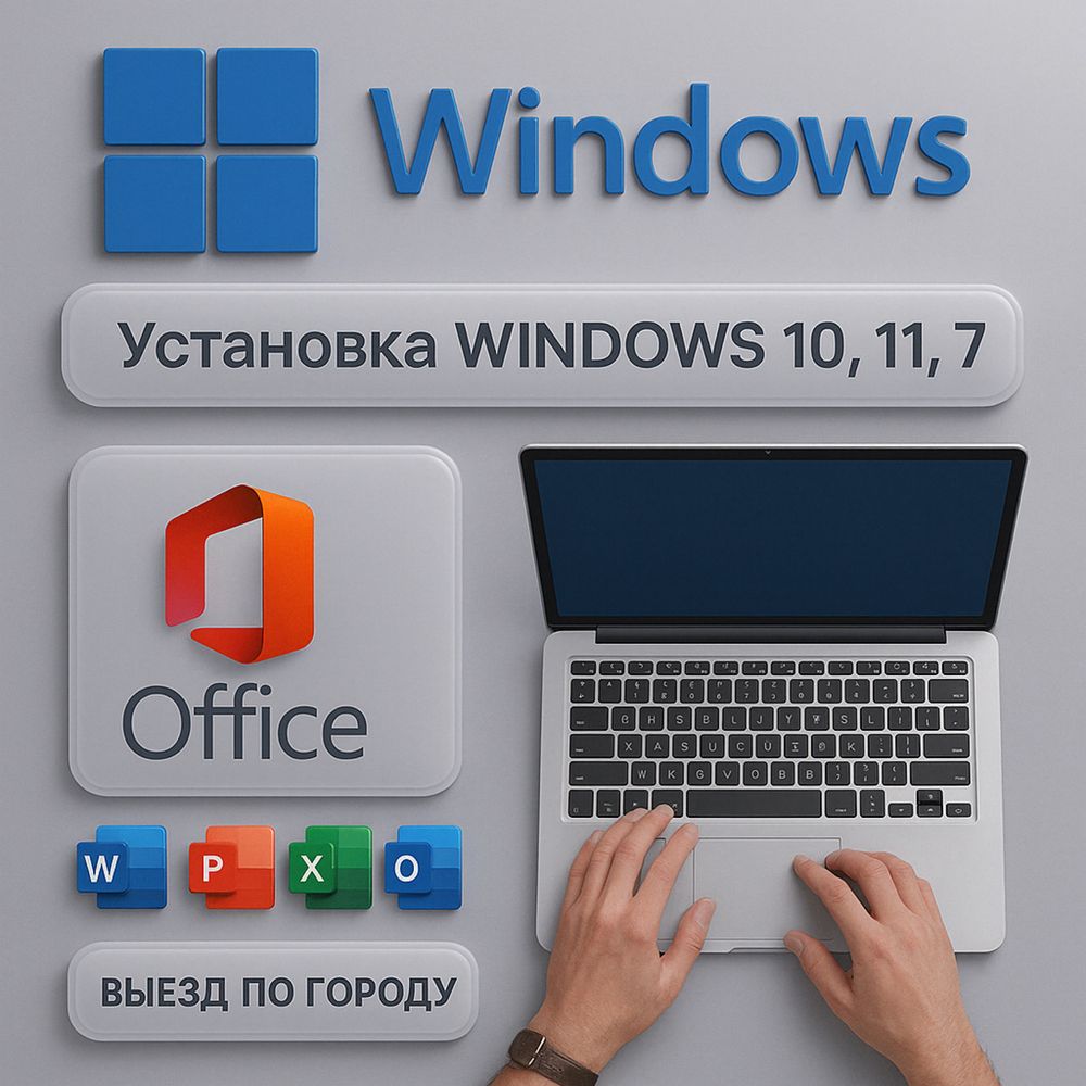 Услуги программиста, установка виндовс, Чистка, Восстановление данных!
