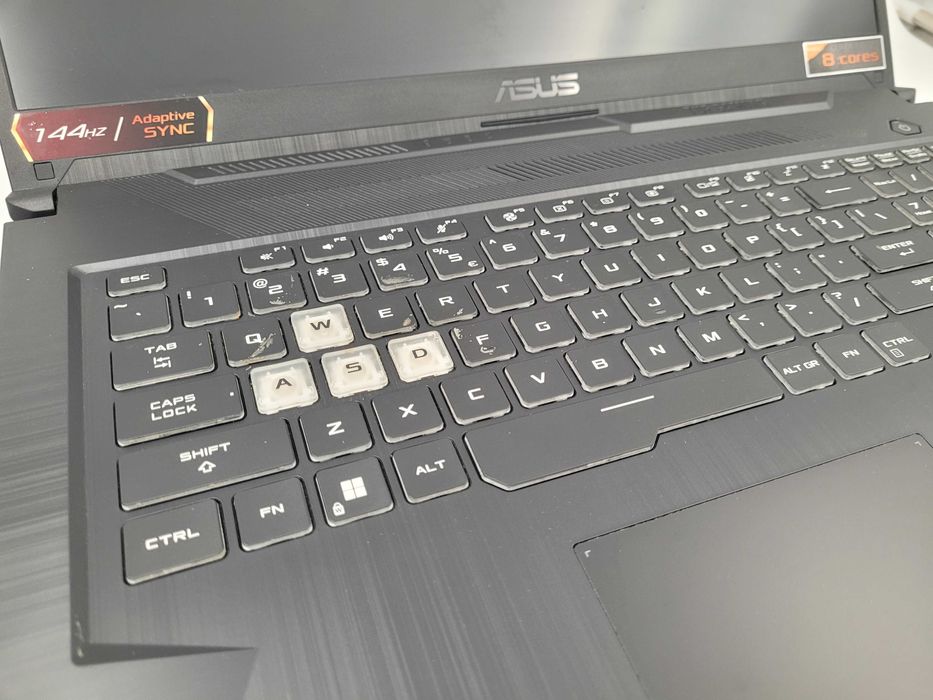 Garantie 24 luni Asus A17  Ryzen 7 4800H 16GB RTX 3050 4GB SSD CashBox