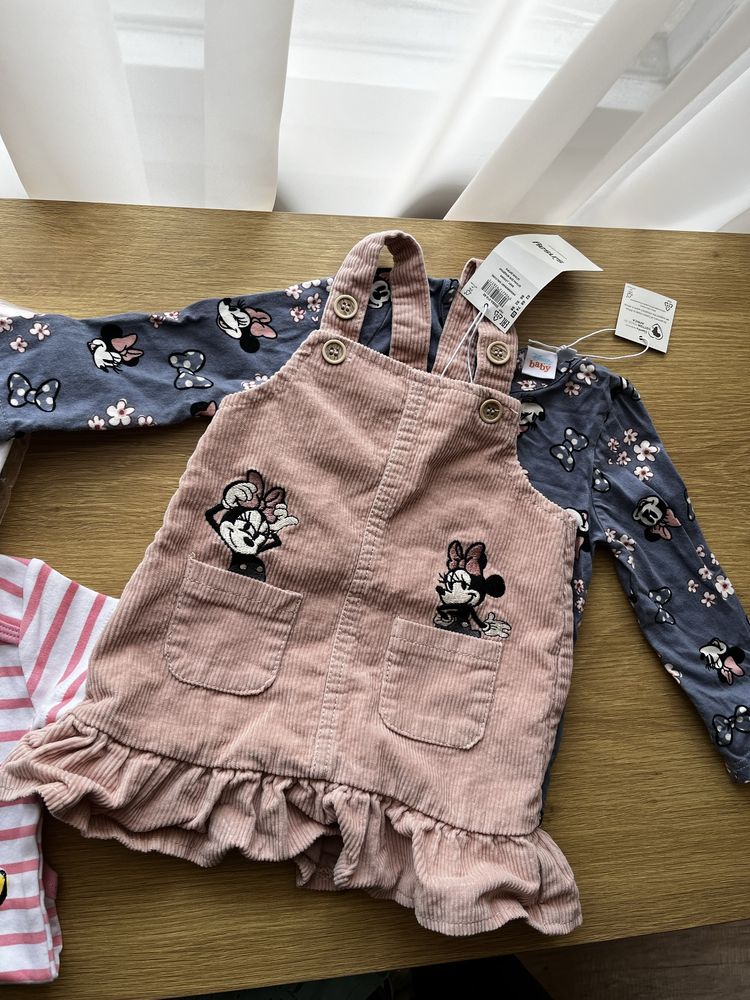 Нов лот рокля бодита блузка minnie mouse mickey мечо пух