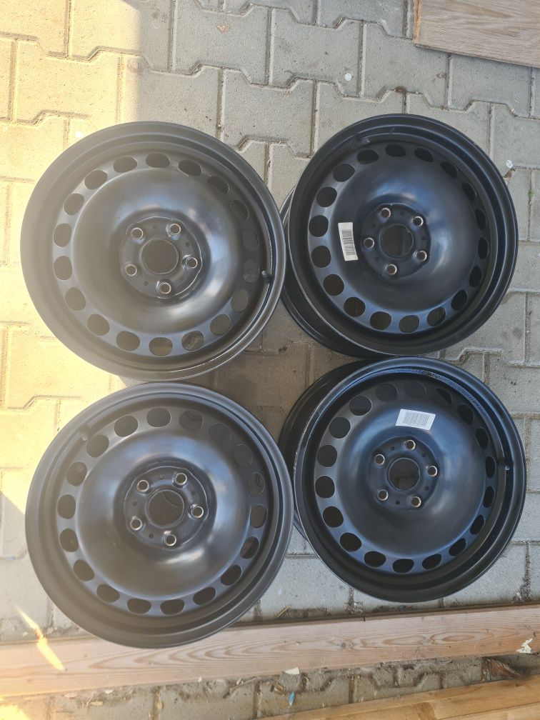 Set Jante Tabla Originale VOLKSWAGEN 5X112 R16 State foarte buna!
jant