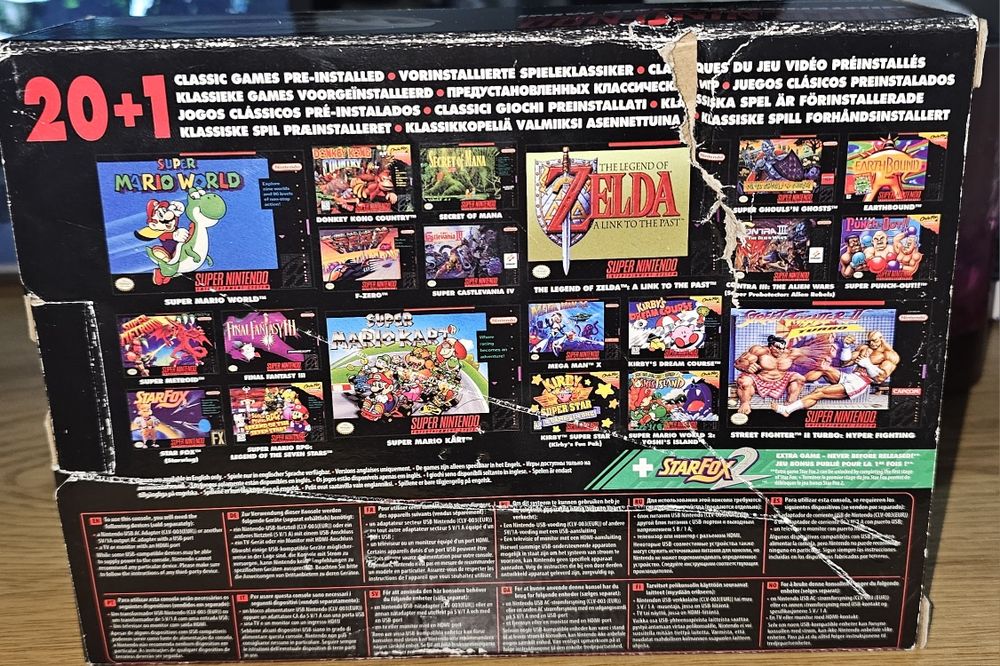 Consola Nintendo Classic Mini Snes