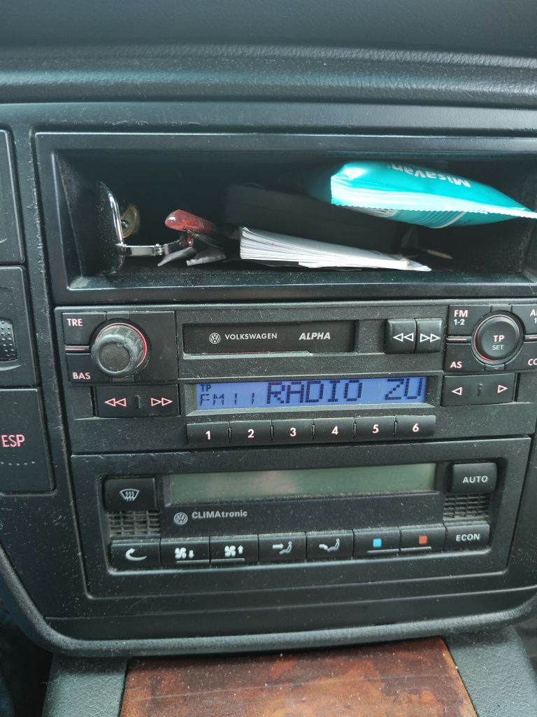 Radio-casetofon auto vw