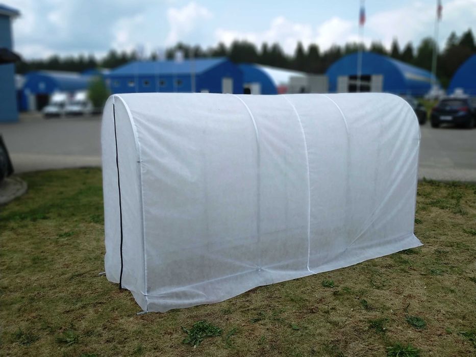 Прочный парник для дачи 3 м — чехол спанбонд в комплекте