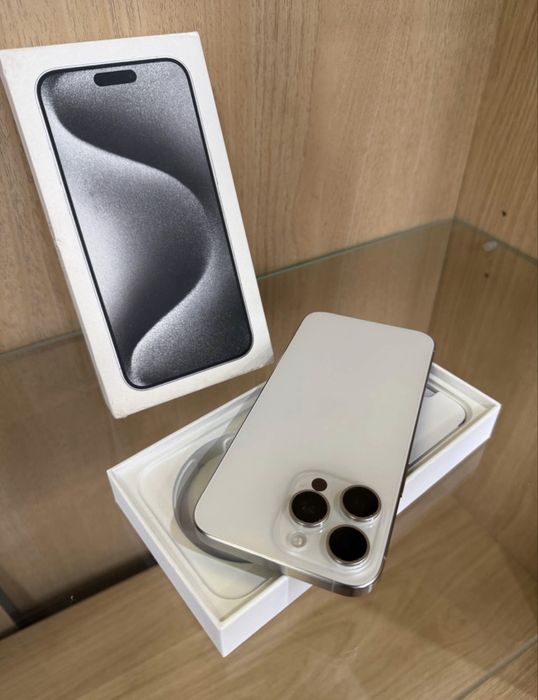 Iphone 15 pro max white 256 gb