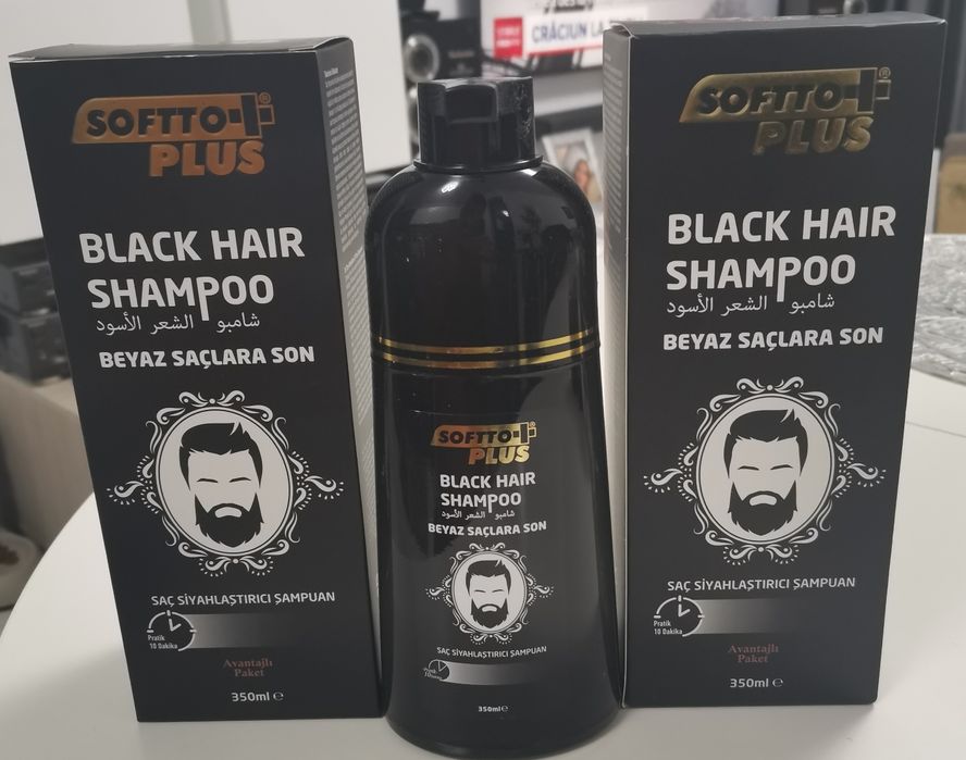 Șampon nuanțator Softto Plus Black Hair