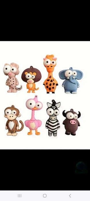 Set magneti frigider animalute vesele