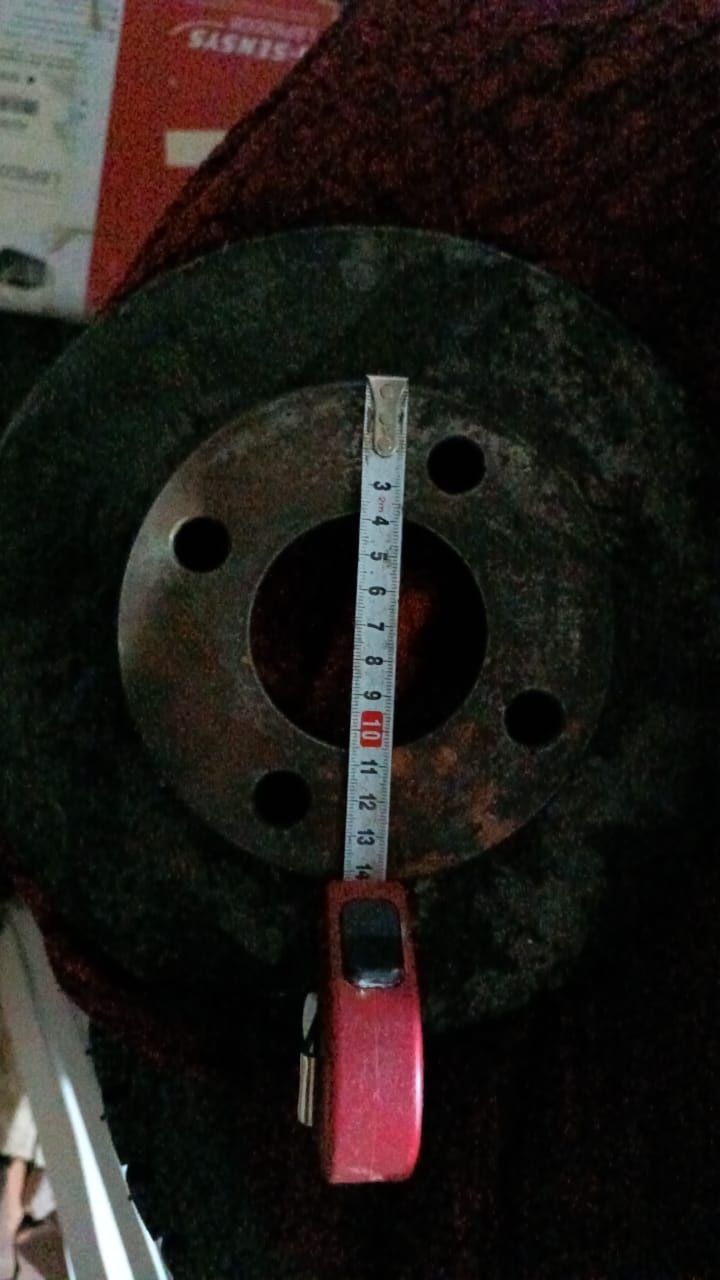 Задний тормозной диск ауди80б4