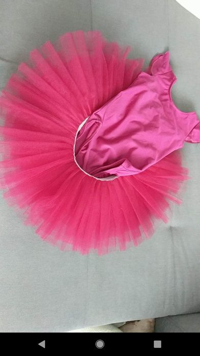 Costum de balet/balerina măr 6-7 ani, 116-122 cm