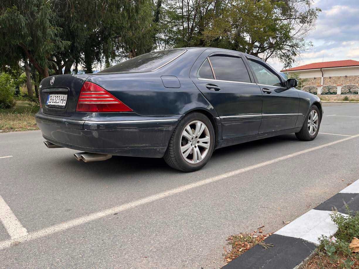 Mercedes S 320 Long Газ/Бенсин 2001 + таблет