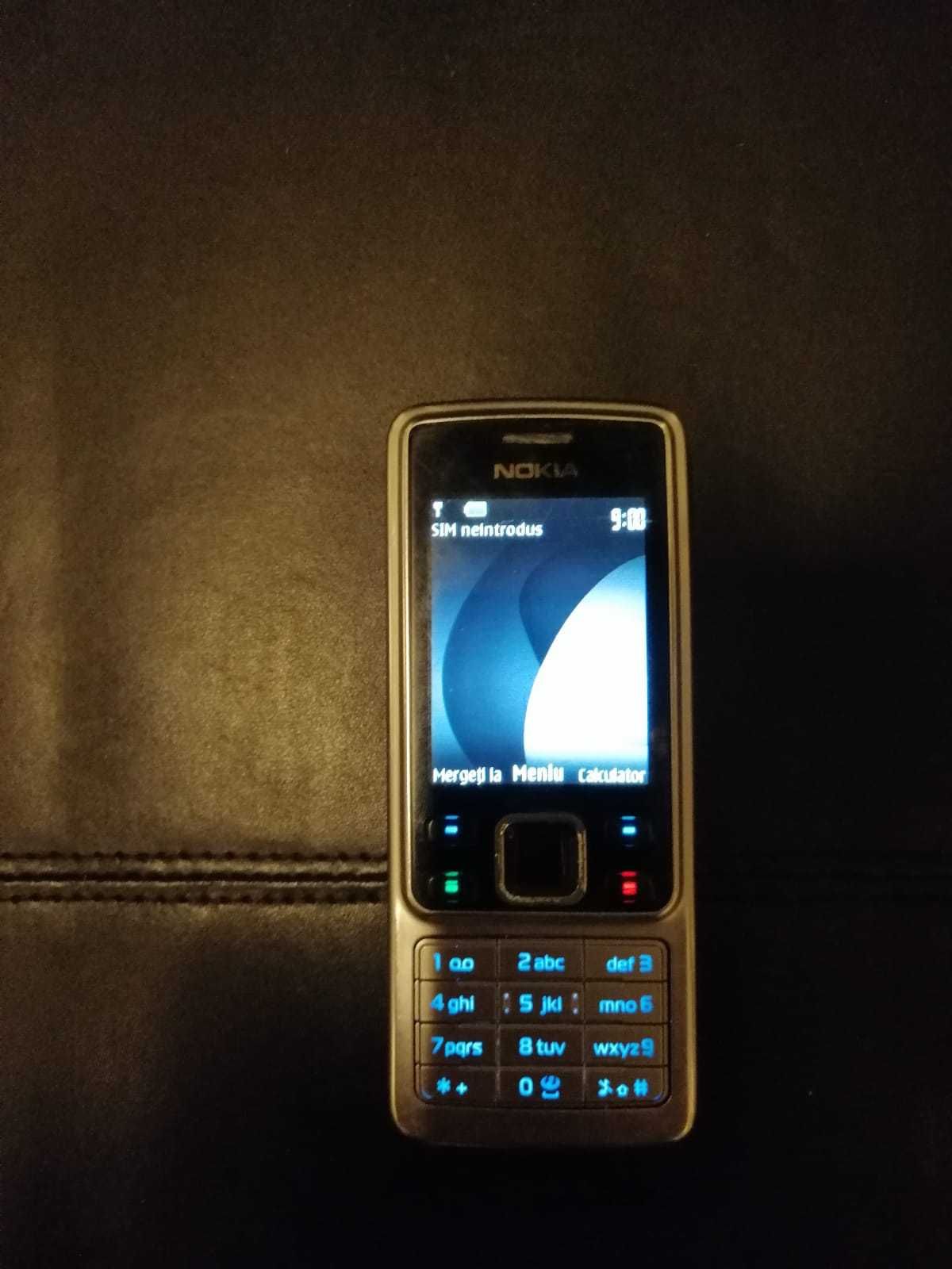 Nokia original 6300 Carcasa Silver