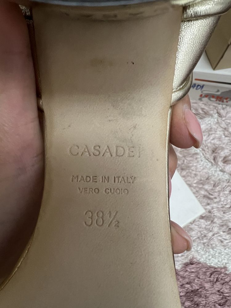 Sandale din piele Casadei