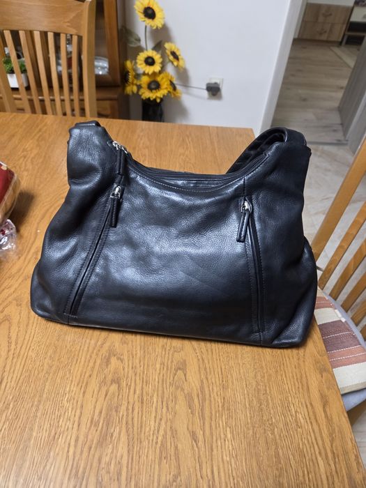 Дамска чанта от естествена кожа