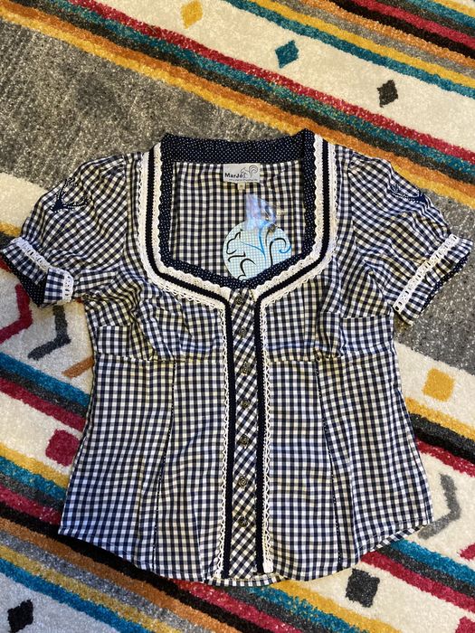 Bluza MarJo stil bavarez, marimea 38, noua