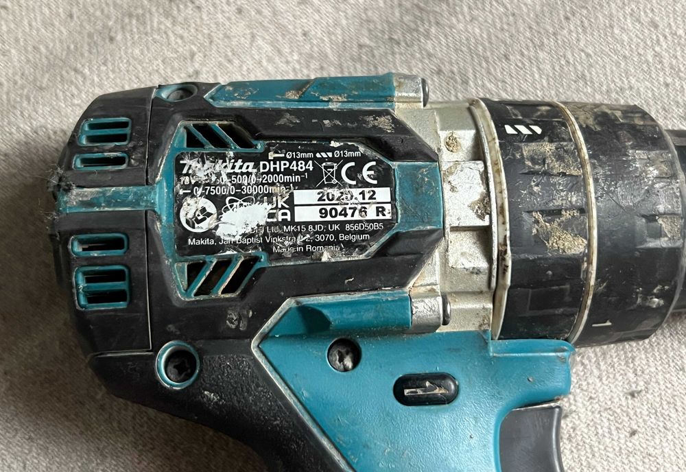 Makita DHP484 LXT 18V brushless functional defect comutator doar corp