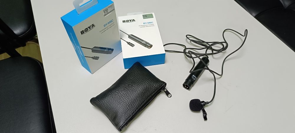 Петличный микрофон BOYA BY-M8C Цена за один