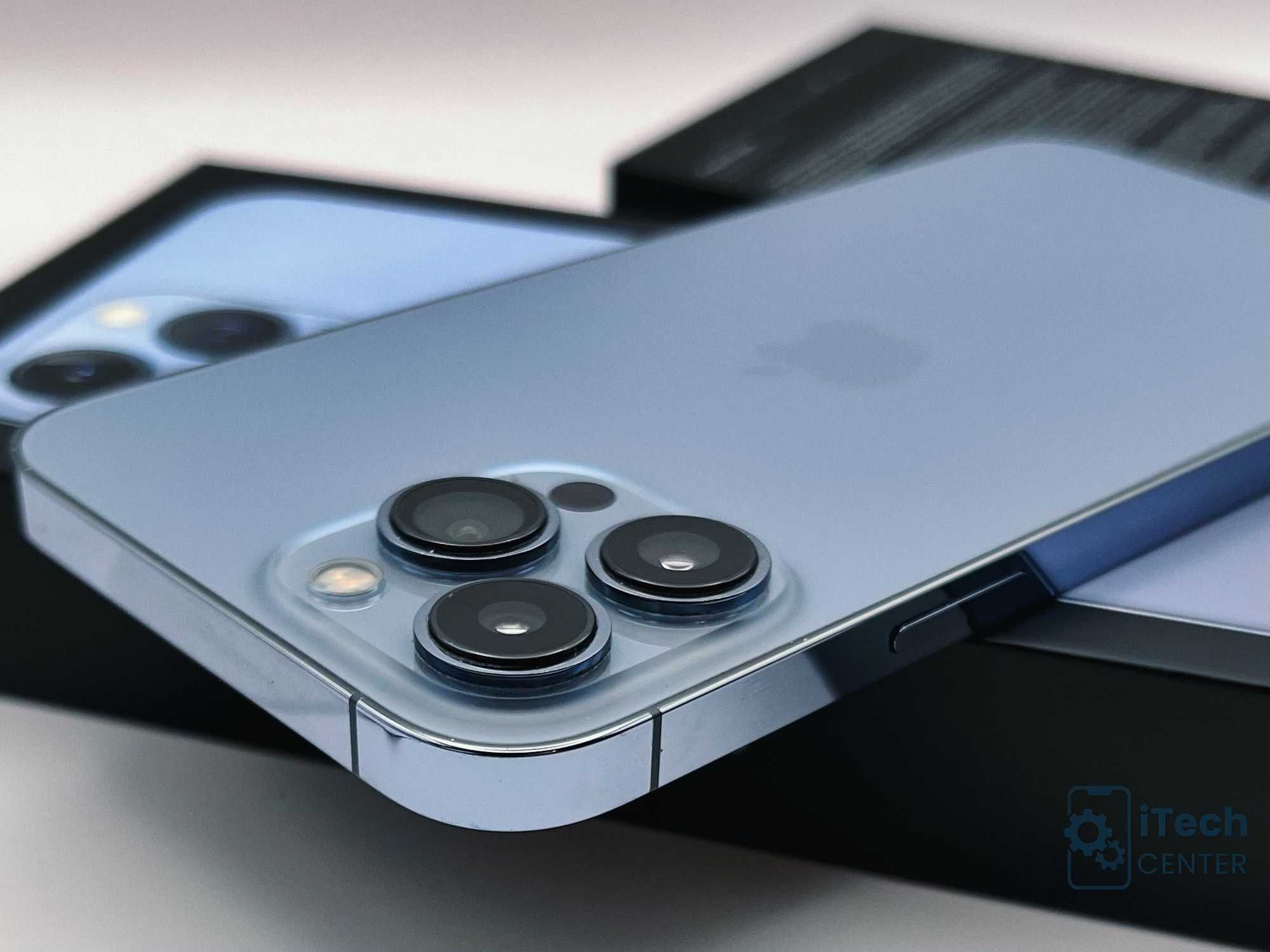iPhone 13 Pro MAX, 512GB, Blue, 100% батерия, КАТО НОВ, ГАРАНЦИЯ!