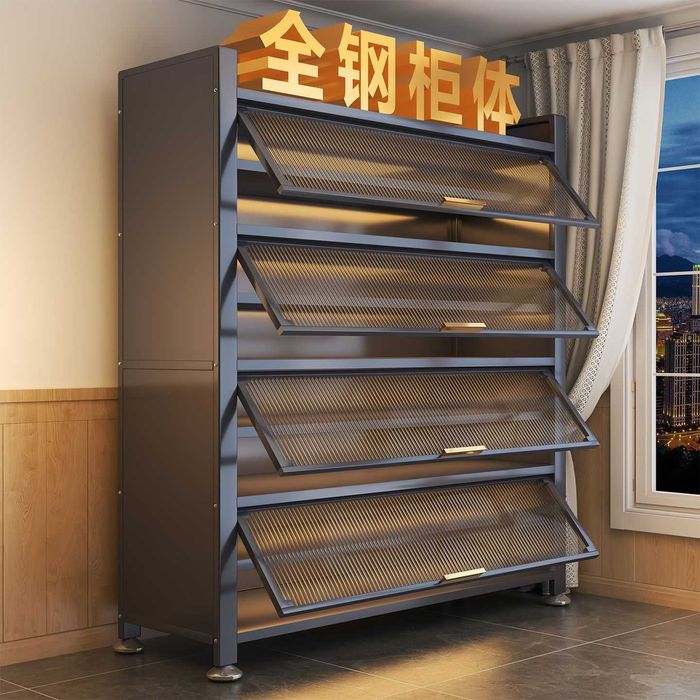 Стальной обувной шкаф/Пылезащищённый шкаф для обуви/ обувной шкаф дом