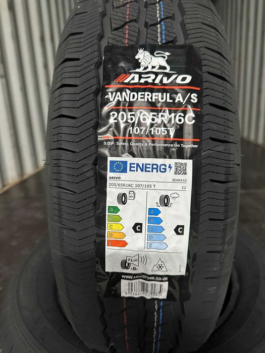 Нови Всесезонни Бусови Гуми Arivo Vanderful A/S 205/65R16C Нов Dot