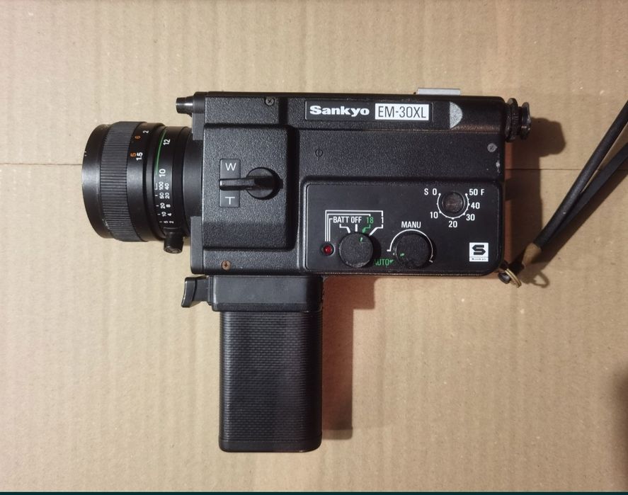 Cameră video Super 8 mm Sankyo EM 30XL retro vintage colecție anii 70
